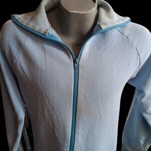 Vintage Men's Large Track Jacket 1970's Sears Kings Road  Full-Zip Striped Trash